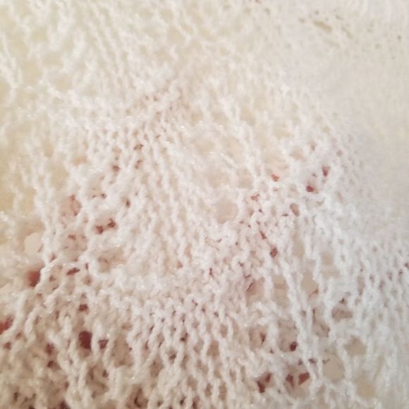 𝅺VINTAGE Light Wave Knit Pullover Sweater Size Medium - Picture 5 of 7